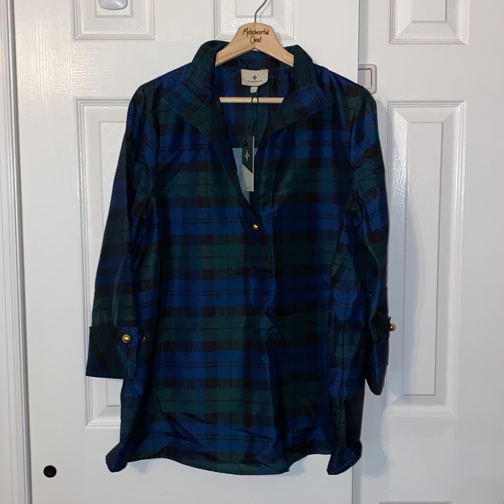 Blackwatch French Cuff Celine Top
TUCKERNUCK - Picture 7 of 12